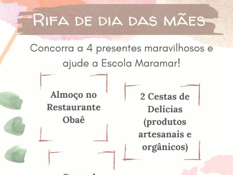 Read more about the article Rifa de Dia das Mães